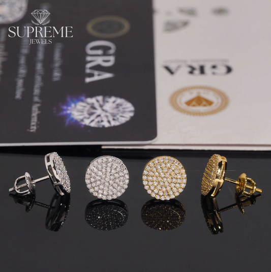 Iced-Out Studs – 10mm