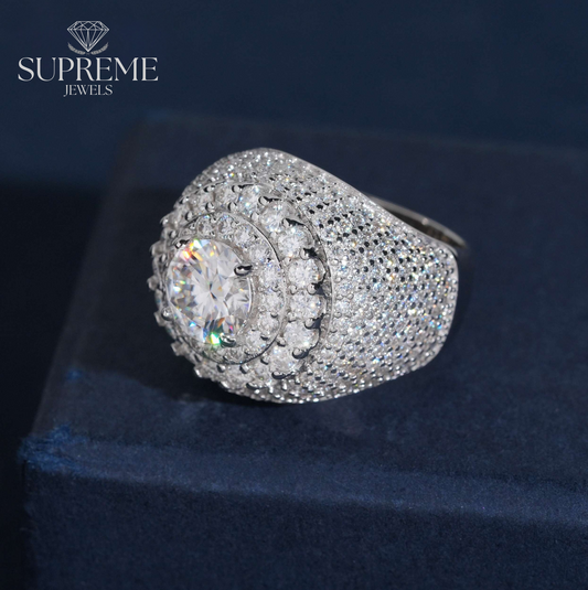 Iced-Out Men’s Ring