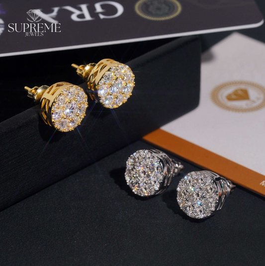 Iced Halo Studs™ – 11mm
