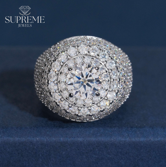 Iced-Out Men’s Ring