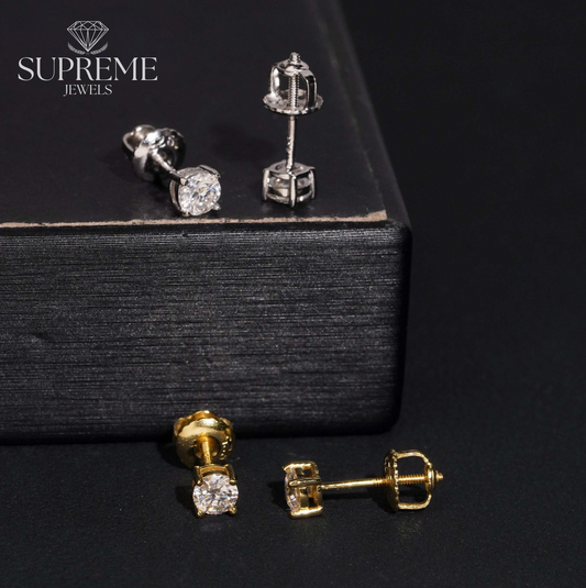 VVS Moissanite 3mm Studs